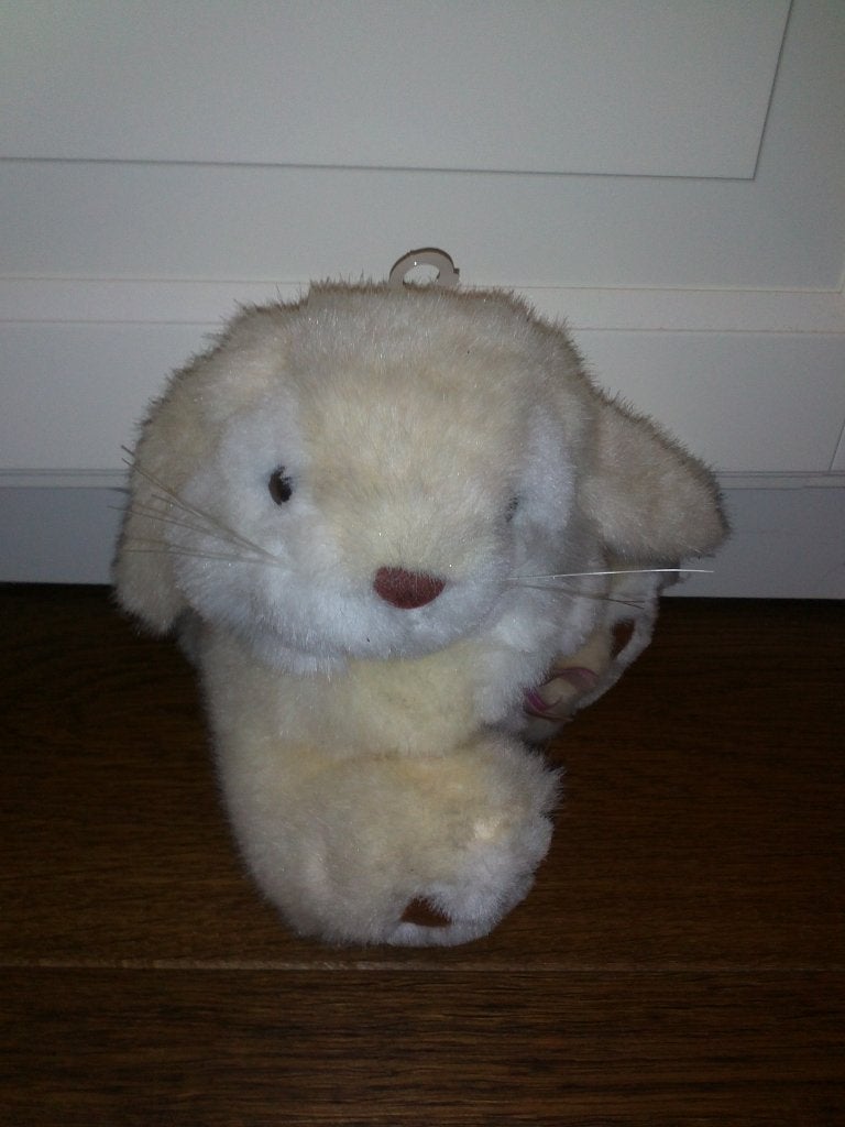 Knuffel Konijntje 15 cm ( Jola ), Kinderen en Baby's, Speelgoed | Knuffels en Pluche, Verzenden, Konijn, Zo goed als nieuw, Klein (minder dan 20 cm)