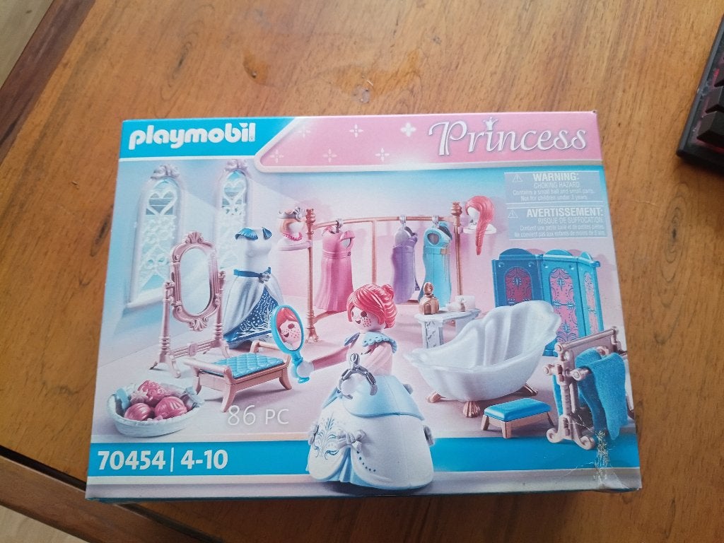 Playmobil Princess 70454 Prinsessen Kleedkamer, Complete set, Overige typen, Nieuw, Ophalen of Verzenden