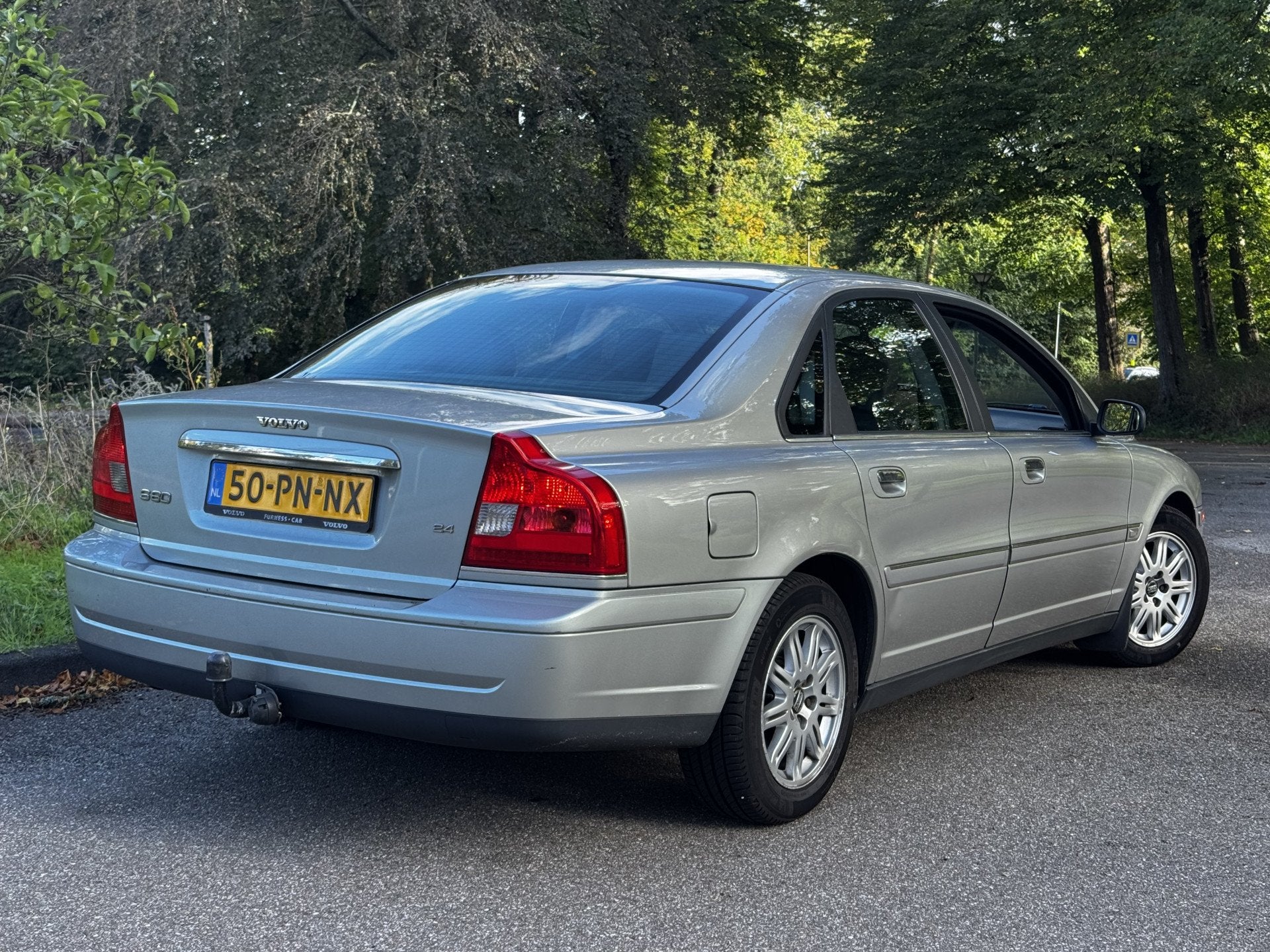 Volvo S80 2.4 VOLLEDER, EDITION 2, NAVI (bj 2004), Auto's, Voorwielaandrijving, 1441 kg, Bedrijf, 170 pk
