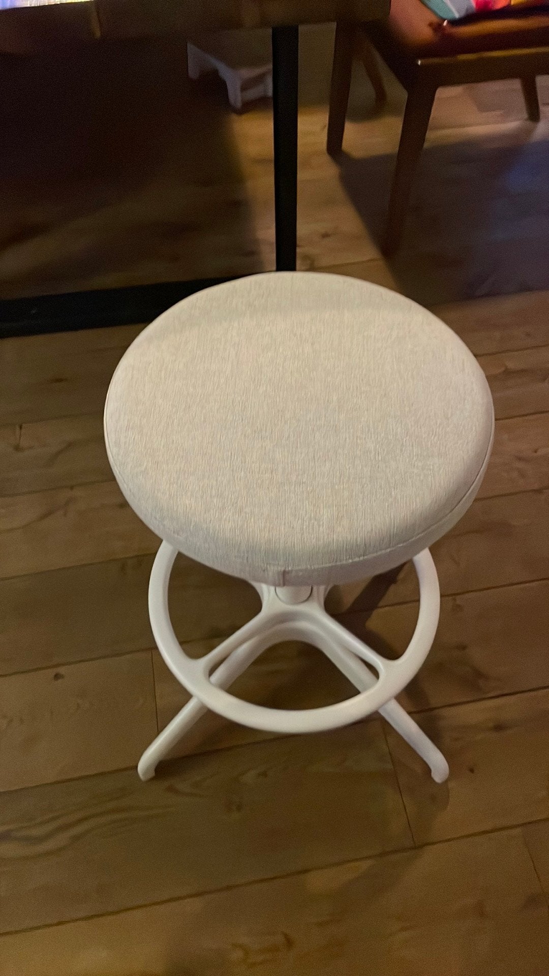 Ergonomische kruk; Lidkullen ikea, Huis en Inrichting, Ophalen, Zo goed als nieuw, Staal