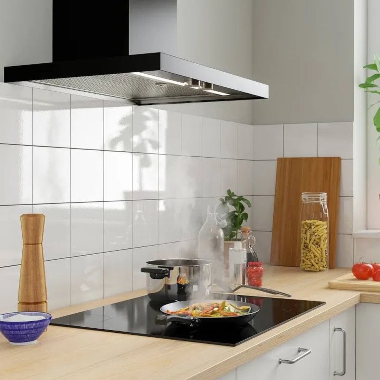 IKEA MATMÄSSIG Inductiekookplaat - Goede staat, Ophalen, Gebruikt, 4 kookzones, Inbouw