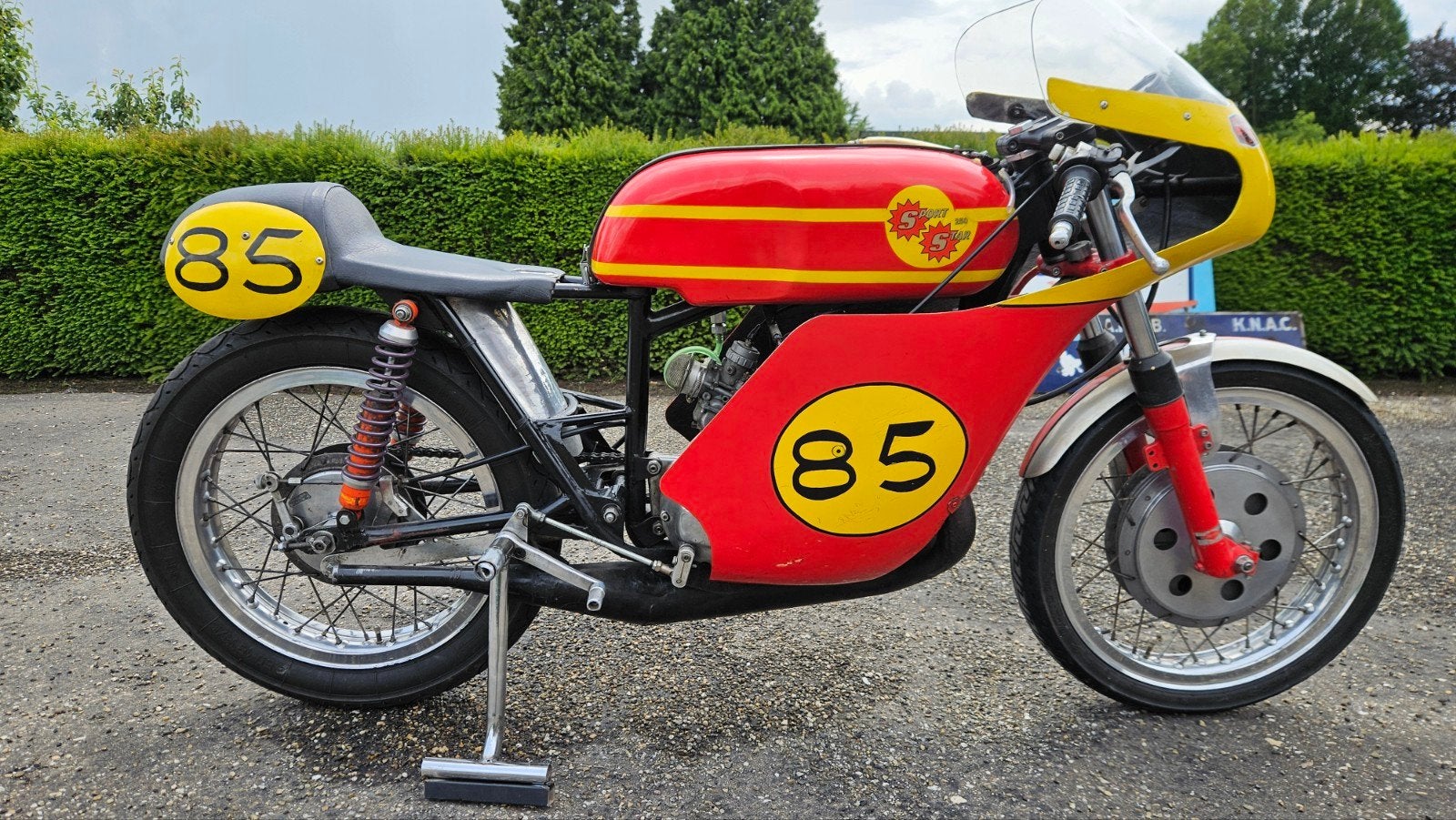Bultaco 250/350cc Classicracer Racer, 250 cc, Gebruikt, Overig, 1 cilinder