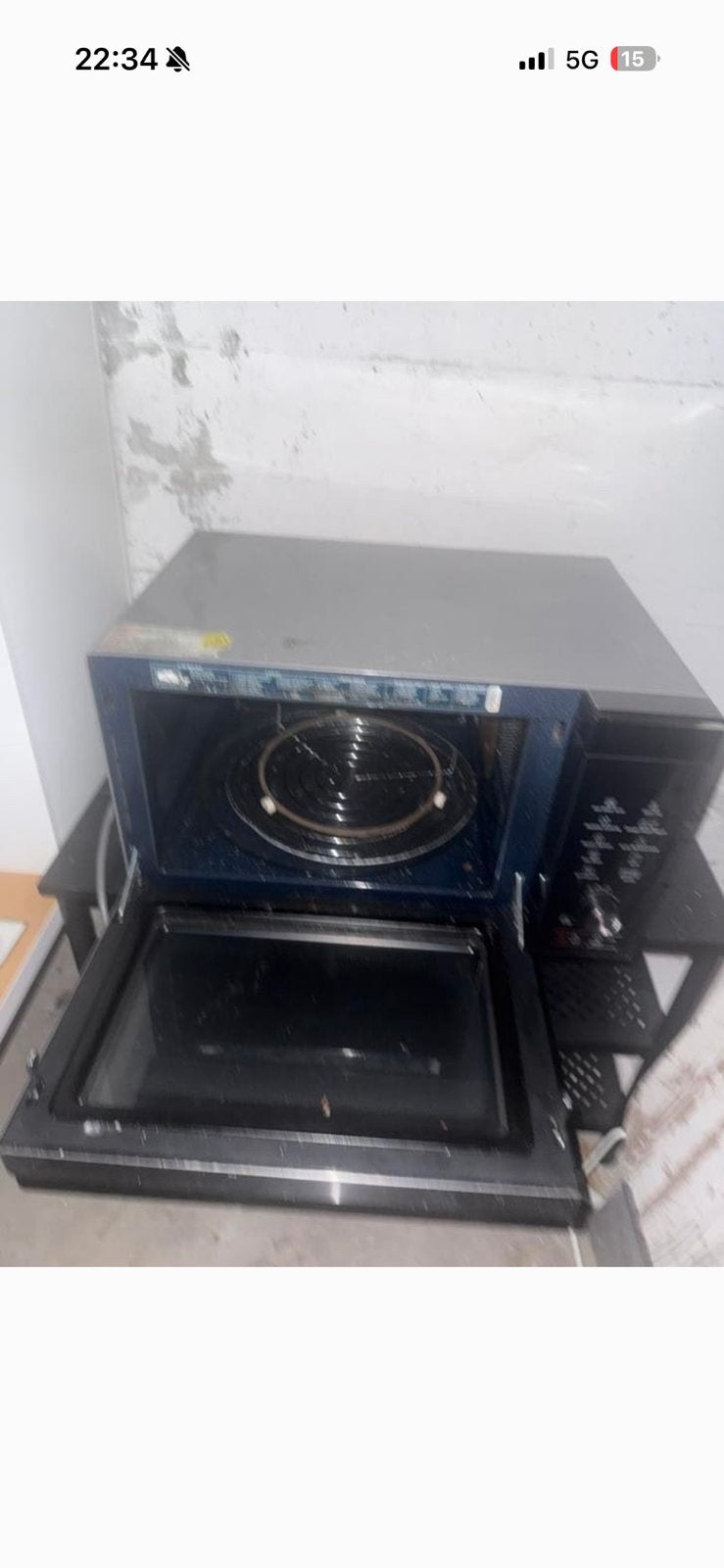 Combinatie magnetron, Witgoed en Apparatuur, Ophalen, Zo goed als nieuw