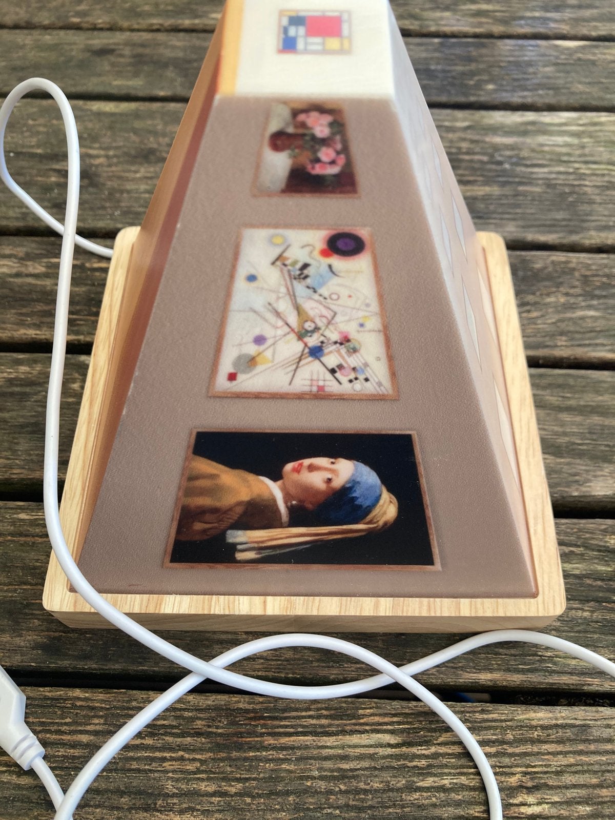 Neamou Kunst Lamp Nachtlampje Vermeer v Gogh, Ophalen