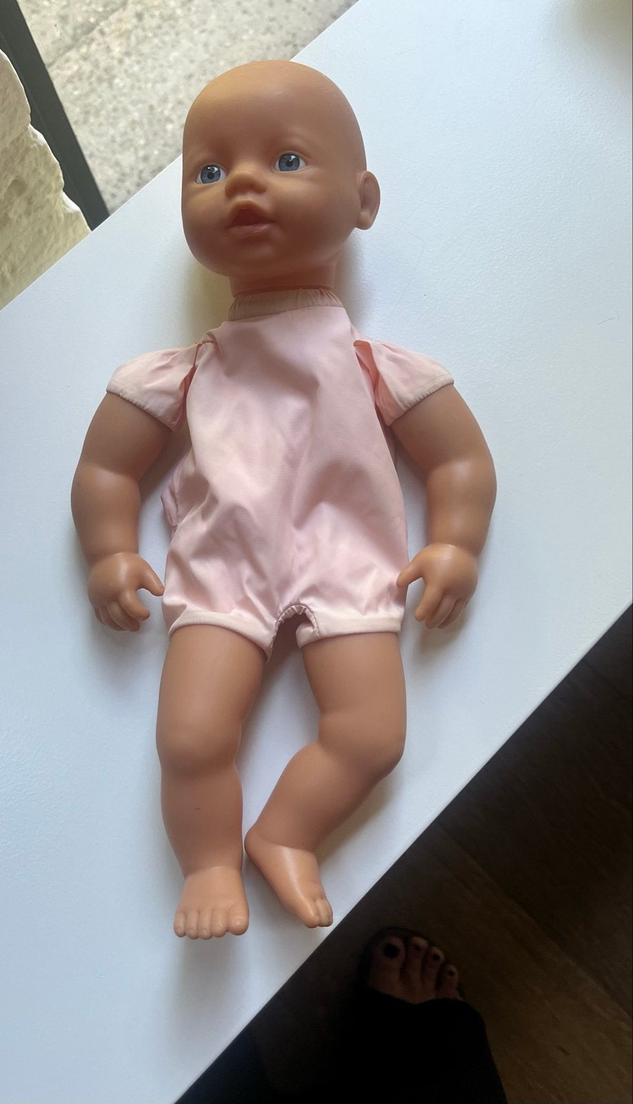 Zapf Creation Baby Born pop met roze pakje, Ophalen of Verzenden, Gebruikt, Babypop