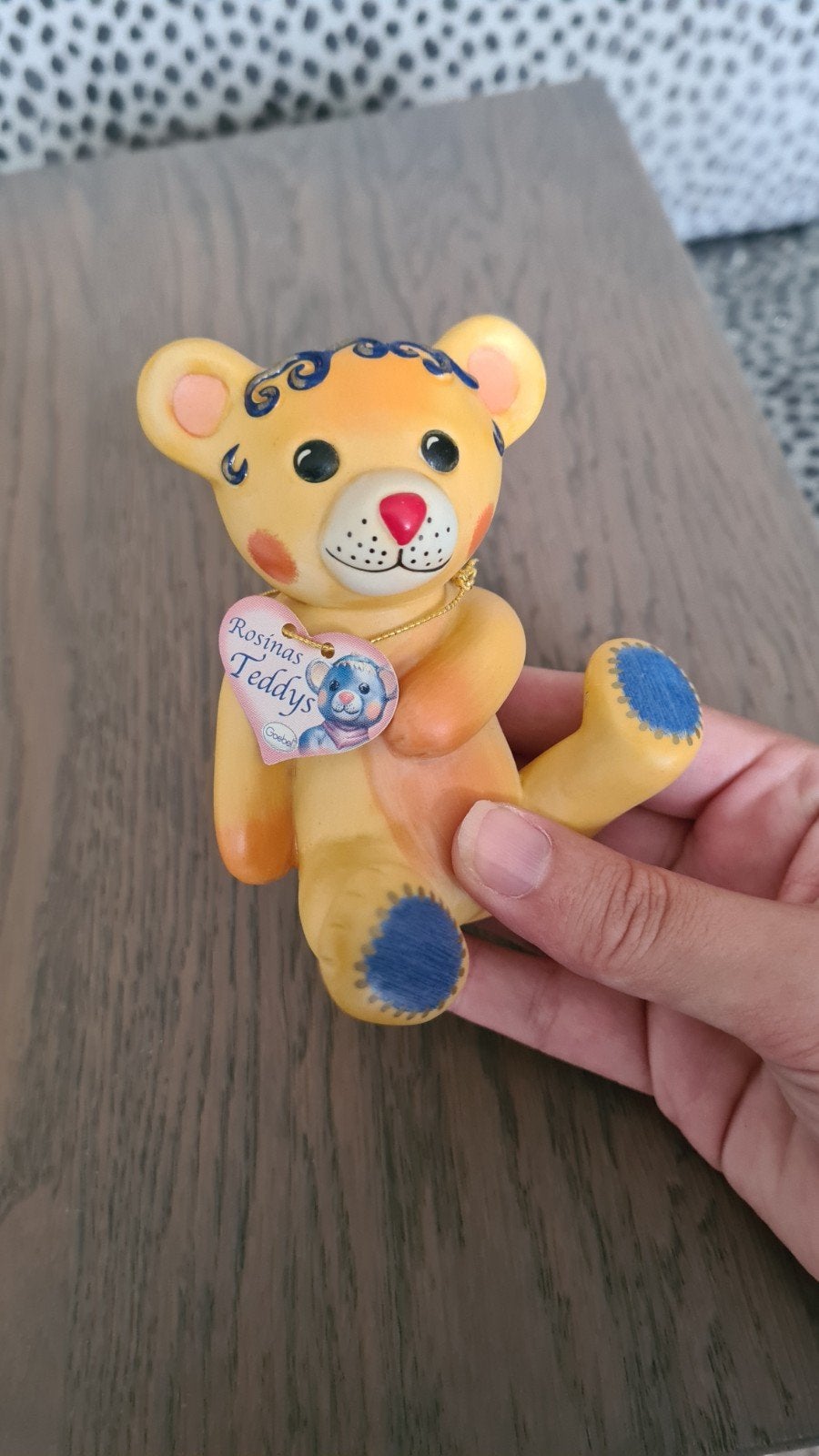 Goebel Rosina Wachtmeister Beeldje "Carla" - Rosina's Teddys, Verzamelen, Ophalen, Zo goed als nieuw, Dier
