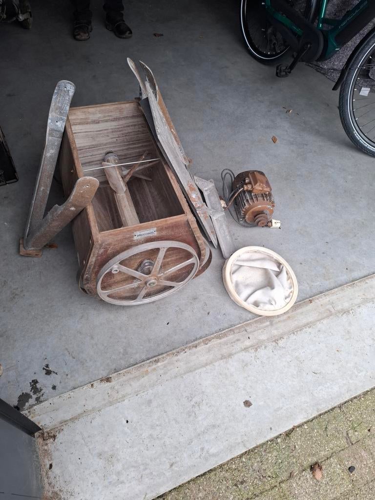 El ba karn ton in onderdelen., Fietsen en Brommers, Fietsaccessoires | Aanhangers en Karren, Ophalen, Gebruikt