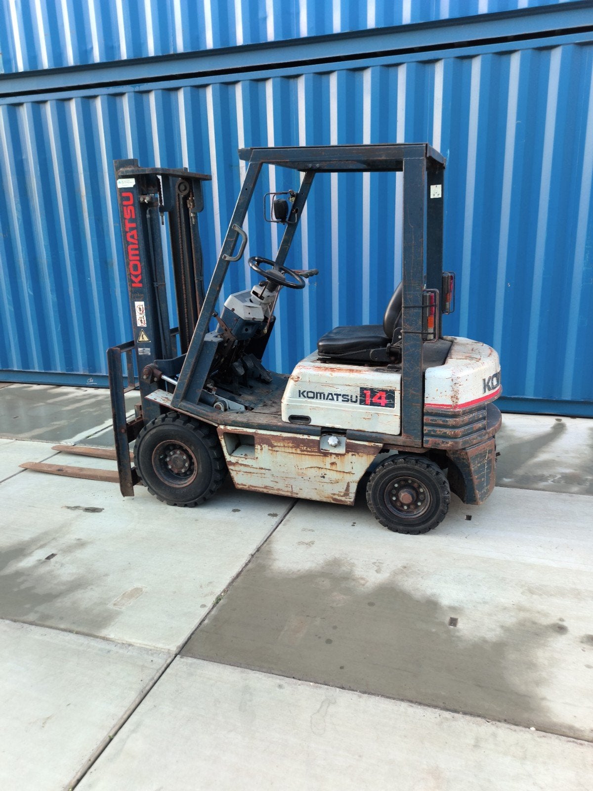 Heftruck Komatsu Diesel 1.4 ton, Ophalen, Diesel, Heftruck