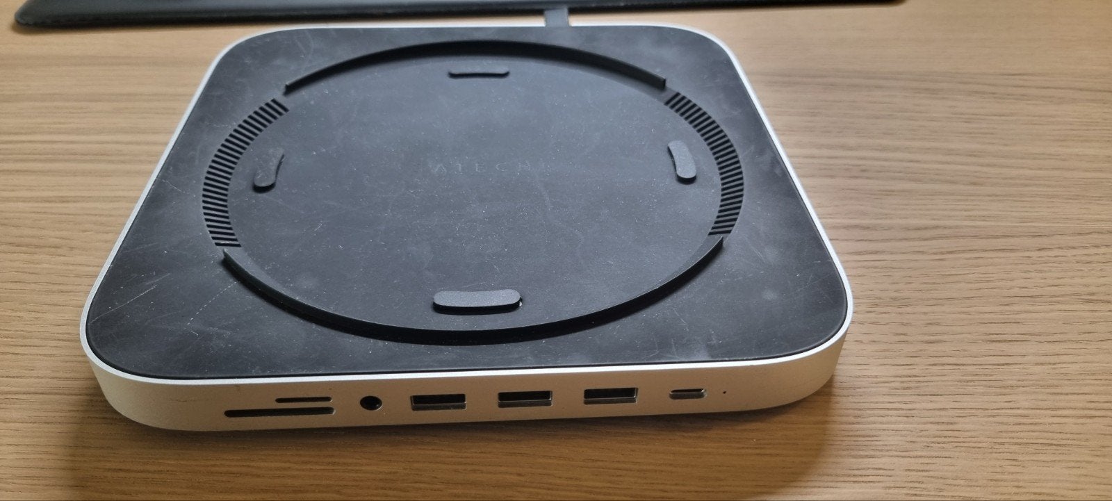 Satechi aluminium Mac Mini Mac Studio stand hub zilver ssd, Ophalen of Verzenden