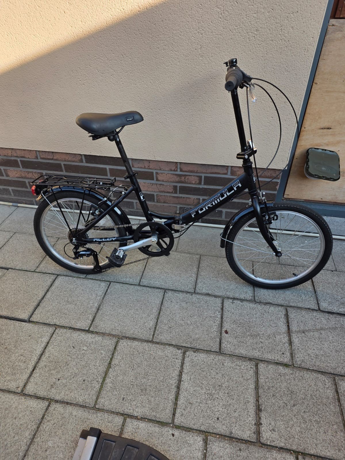 Formula Alloy Vouwfiets Zwart - Zeer Nette Staat, Fietsen en Brommers, Ophalen, Zo goed als nieuw, Totaal opvouwbaar, Overige merken