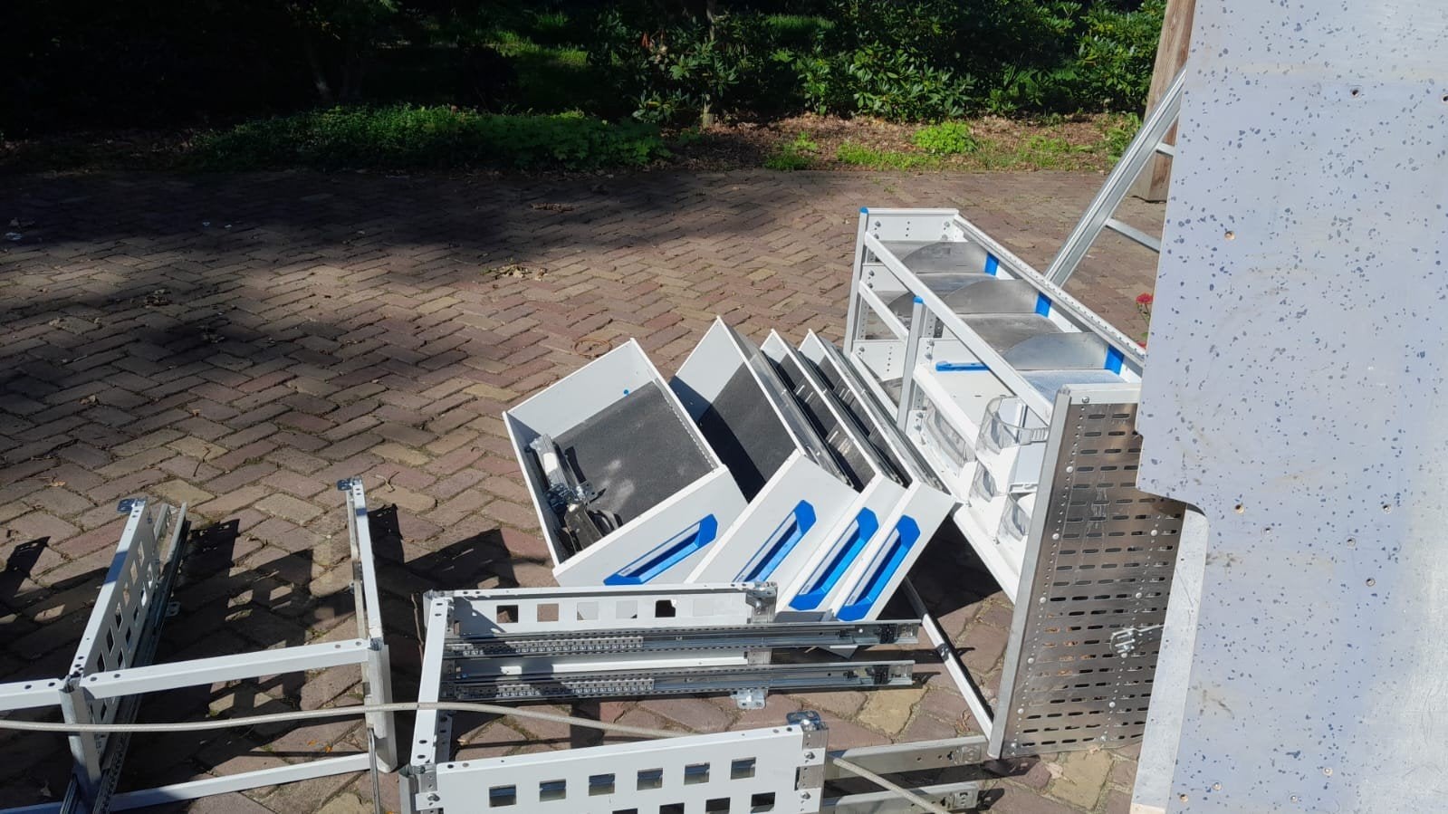 bedrijfswageninrichting, Ophalen of Verzenden, Zo goed als nieuw