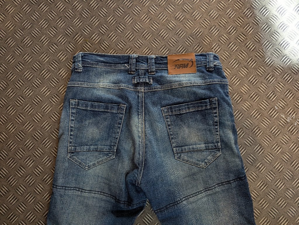 RPM Motorjeans - Comfortabele en veilige motorbroek. Kevlar, Motoren, Heren, Ophalen of Verzenden, Broek | textiel, RPM