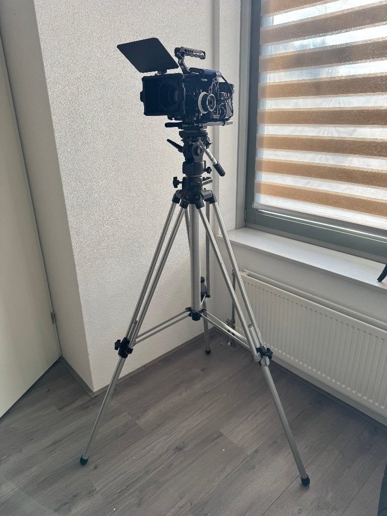 Manfrotto SABA ST100 Video Tripod Videostatief, Ophalen, Gebruikt, Driepoot, Manfrotto