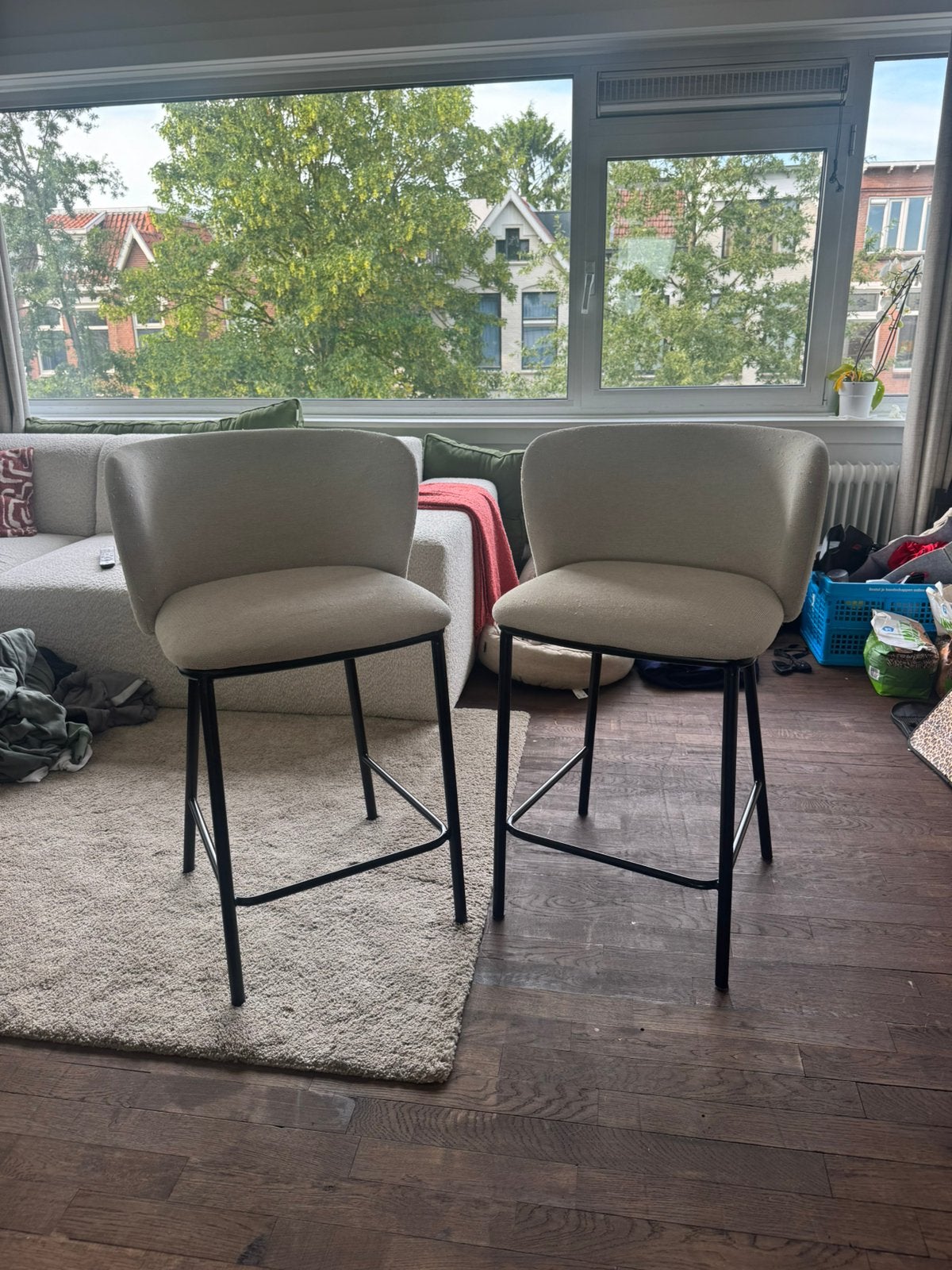 Barkrukken kave home, 5 krukken of meer, Ophalen, Zo goed als nieuw, 60 tot 90 cm