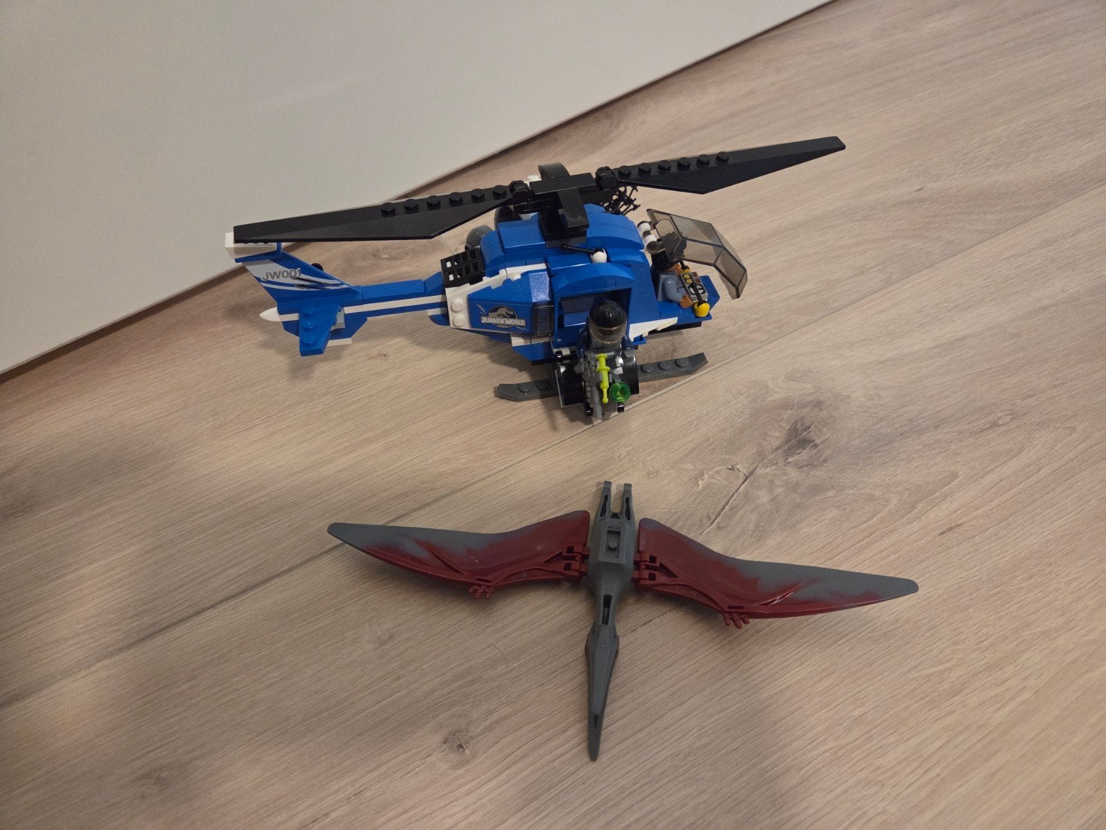 Lego Jurassic World 75915 Pteranodon-achtervolging, Kinderen en Baby's, Gebruikt, Jurassic World, Lego, Ophalen of Verzenden