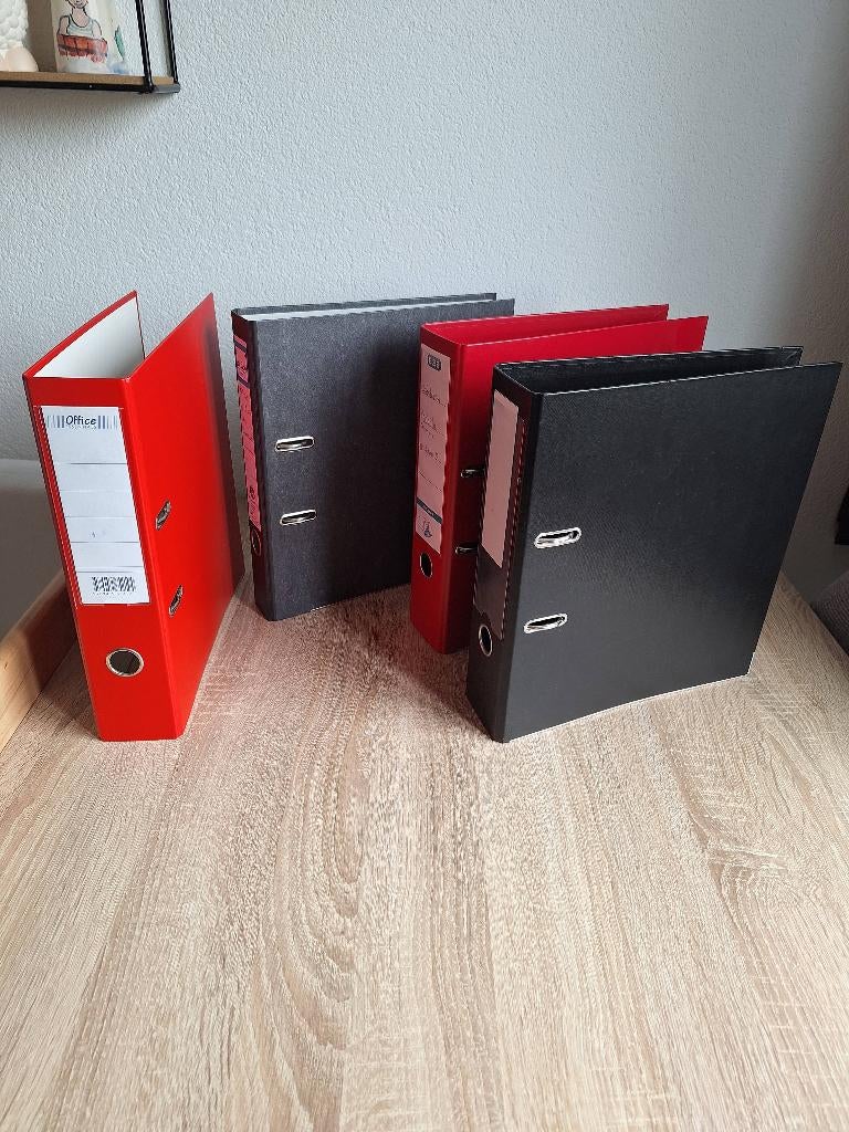 4 Office essential ringband mappen, Ophalen of Verzenden, Zo goed als nieuw