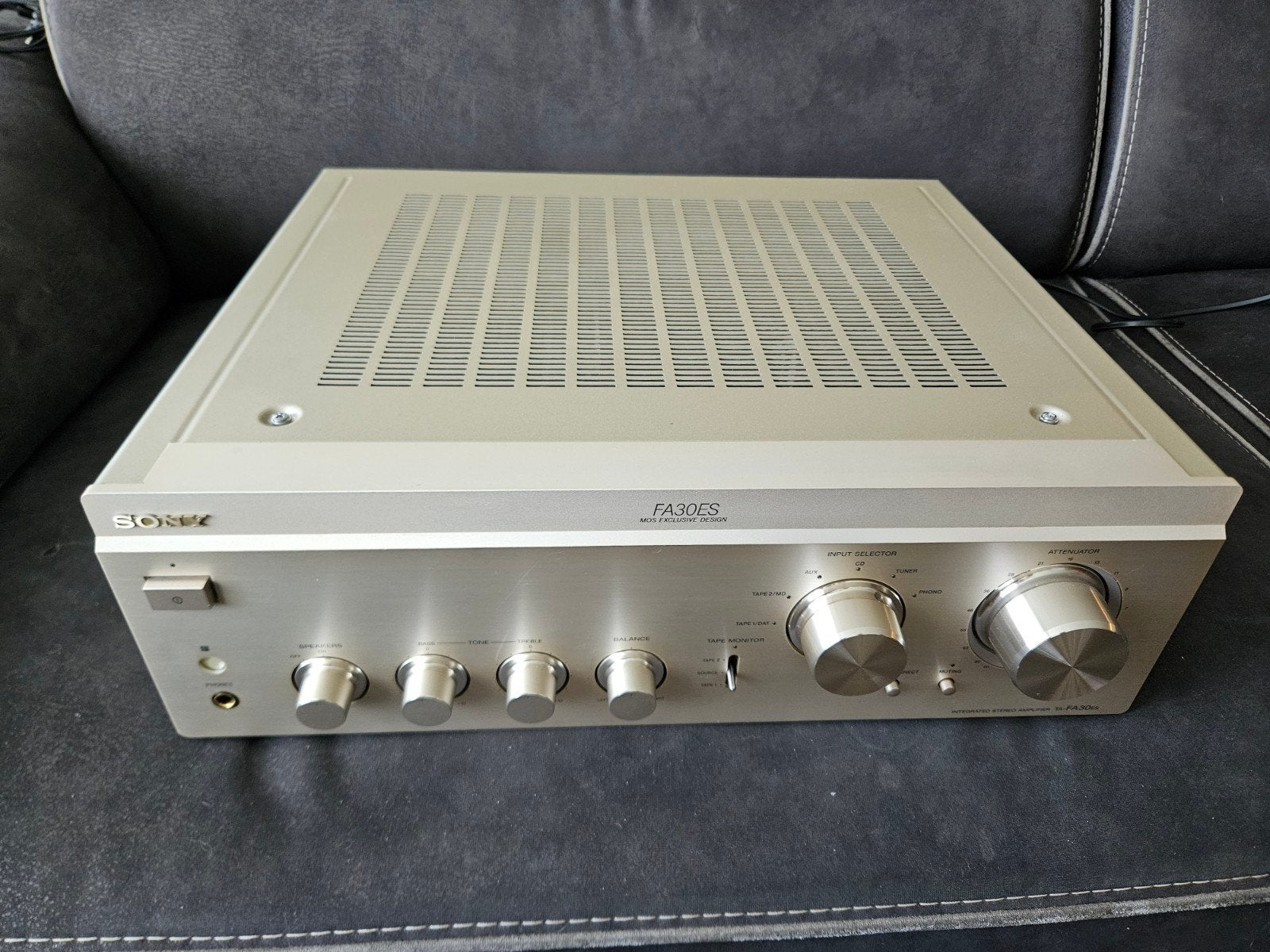 Sony TA-FA30 ES Versterker met Phono ingang, Ophalen, Zo goed als nieuw, Sony, 120 watt of meer