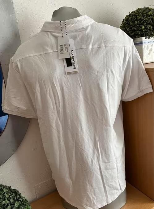 No Excess polo maat NIEUW [X]XL, Kleding | Heren, Polo's, Ophalen of Verzenden, Nieuw, Maat 56/58 (XL), Wit