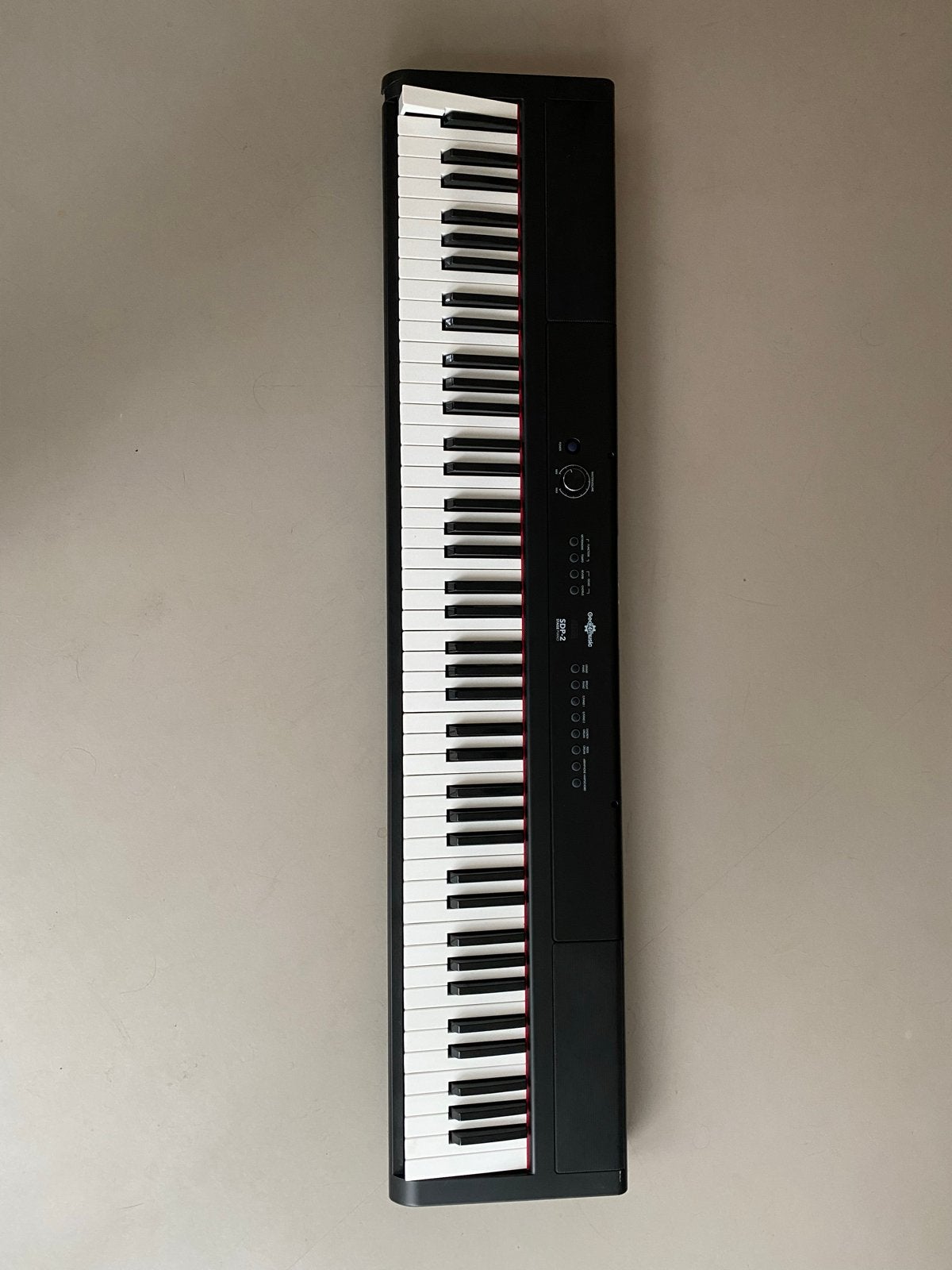 Gear4music SDP-2 Stage Piano met lichte schade, Ophalen, Gebruikt, Zwart, Digitaal