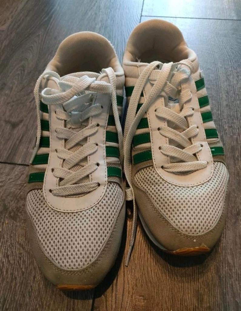 K Swiss schoenen maat 45 Gedragen, Ophalen, K Swiss, Wit, Sneakers of Gympen