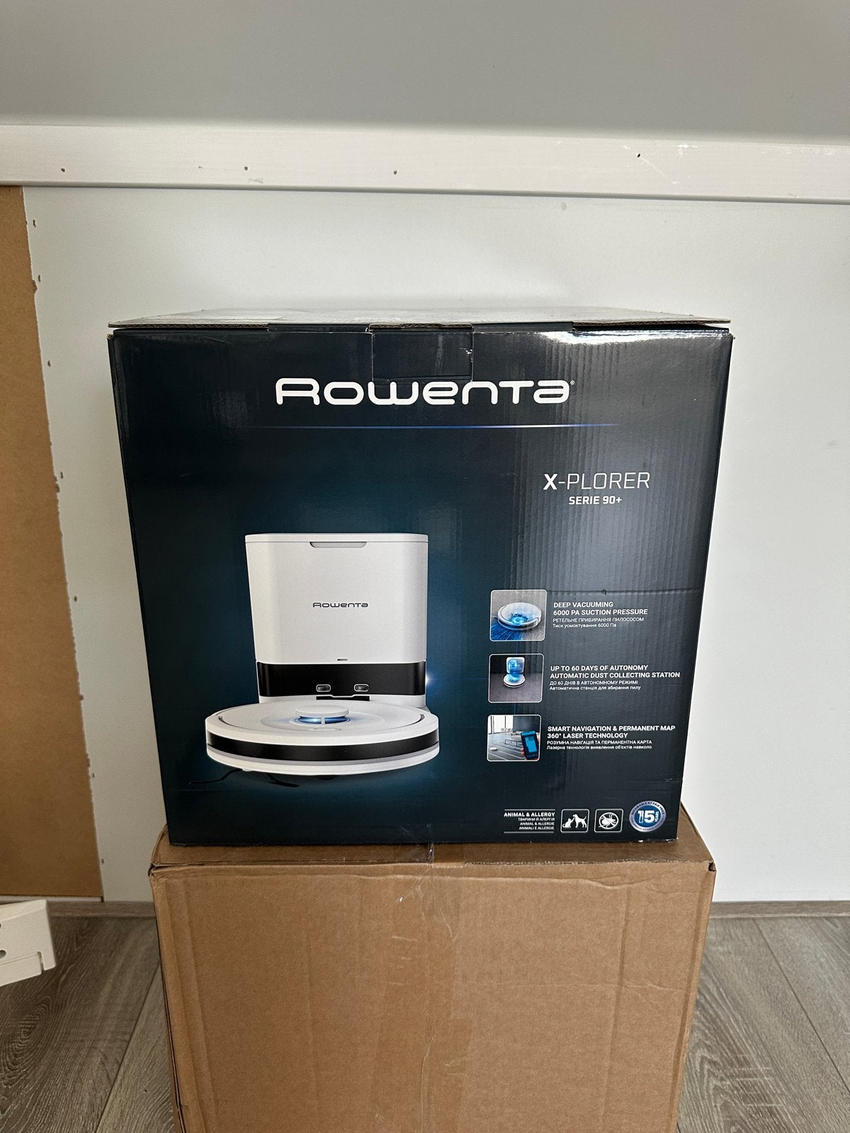 Rowenta X-Plorer Serie 90+ RR8797 Robotstofzuiger, Rowenta, Stille werking, Ophalen of Verzenden, Zo goed als nieuw