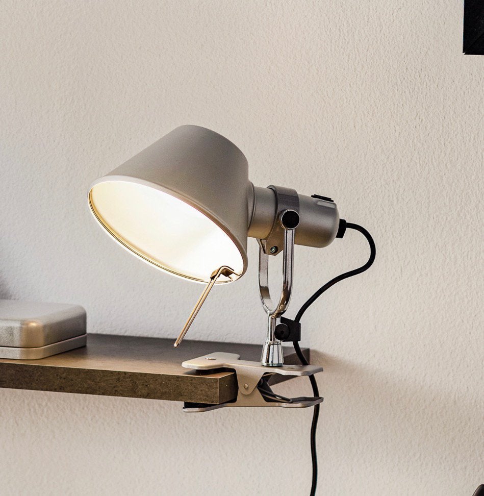 Als nieuw Artemide Tolomeo klemspot, Huis en Inrichting, Ophalen of Verzenden, Zo goed als nieuw
