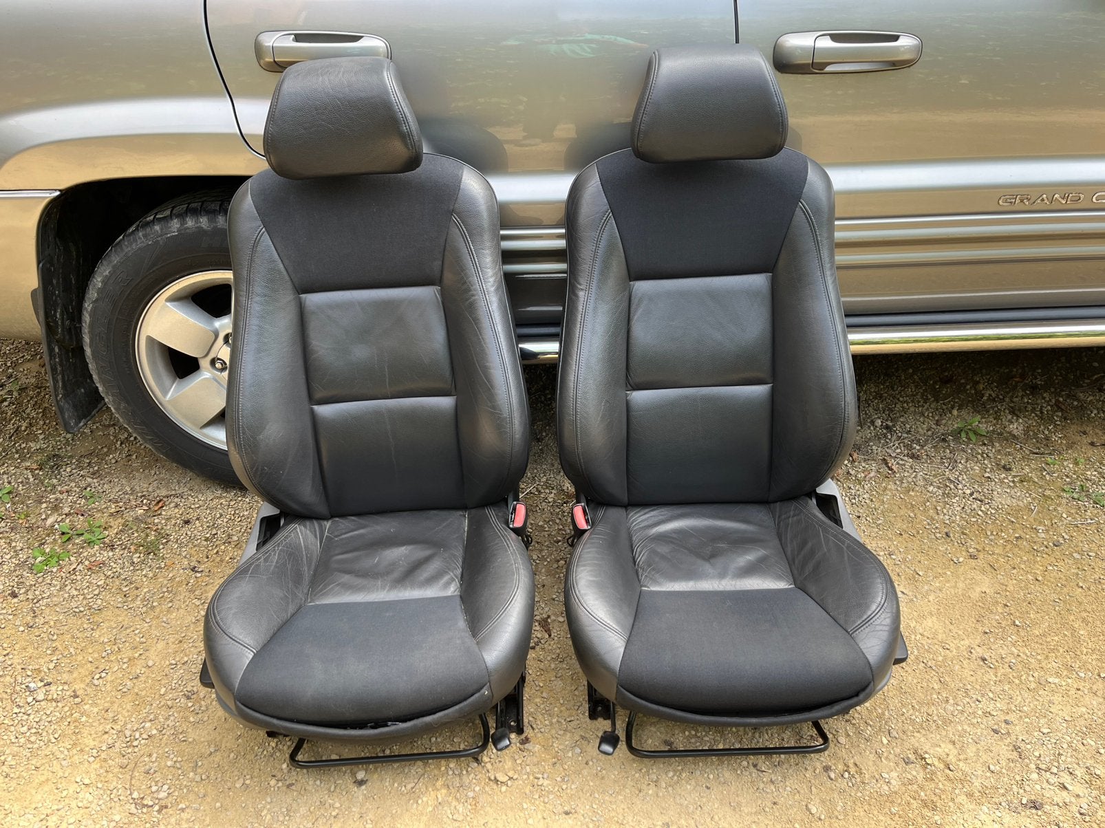 SAAB 9-5 lederen Aero stoelen voor 9-5 OG 9-3 OG VW T2 T3 T4, Ophalen, Saab