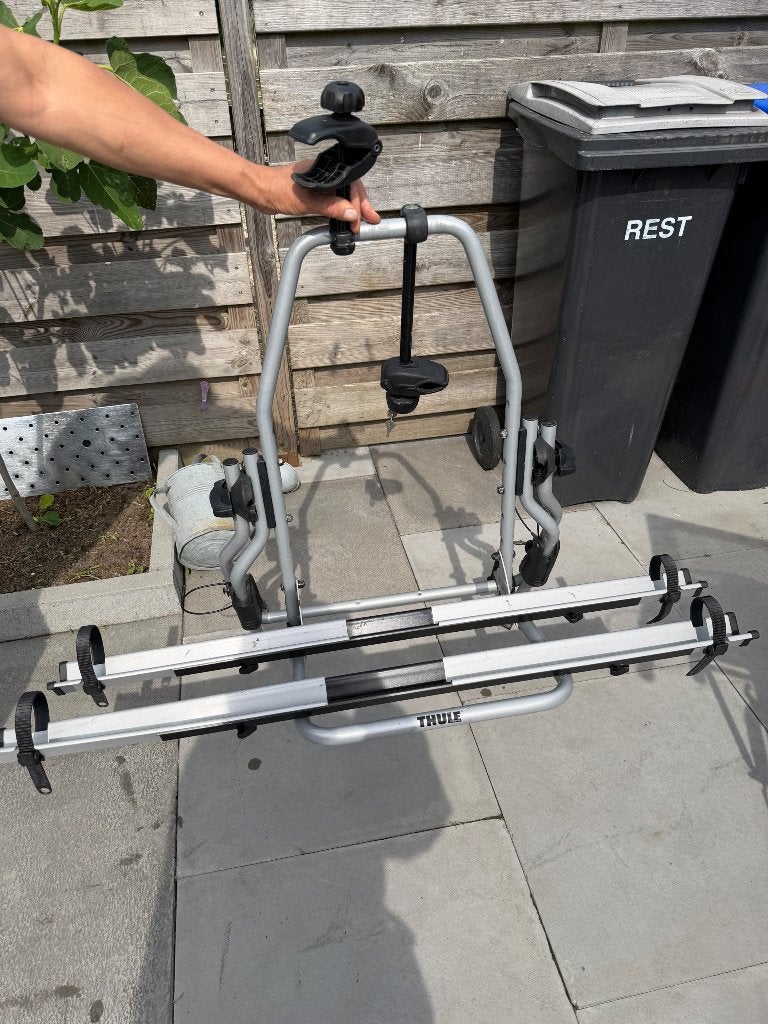 Fietsendrager, Auto diversen, Fietsendragers, Ophalen, 2 fietsen, Zo goed als nieuw, Trekhaakdrager