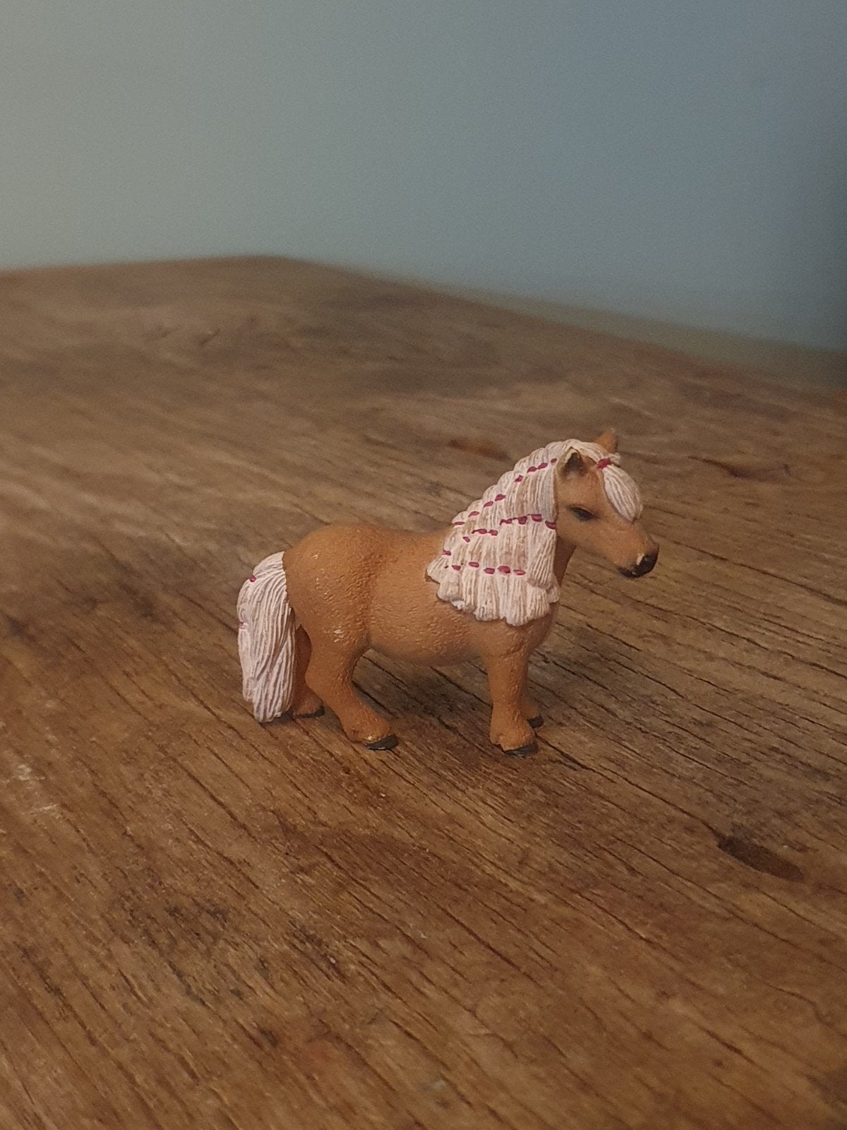 Schleich Pony Speelfiguur - Haflinger Veulen, Ophalen of Verzenden, Gebruikt