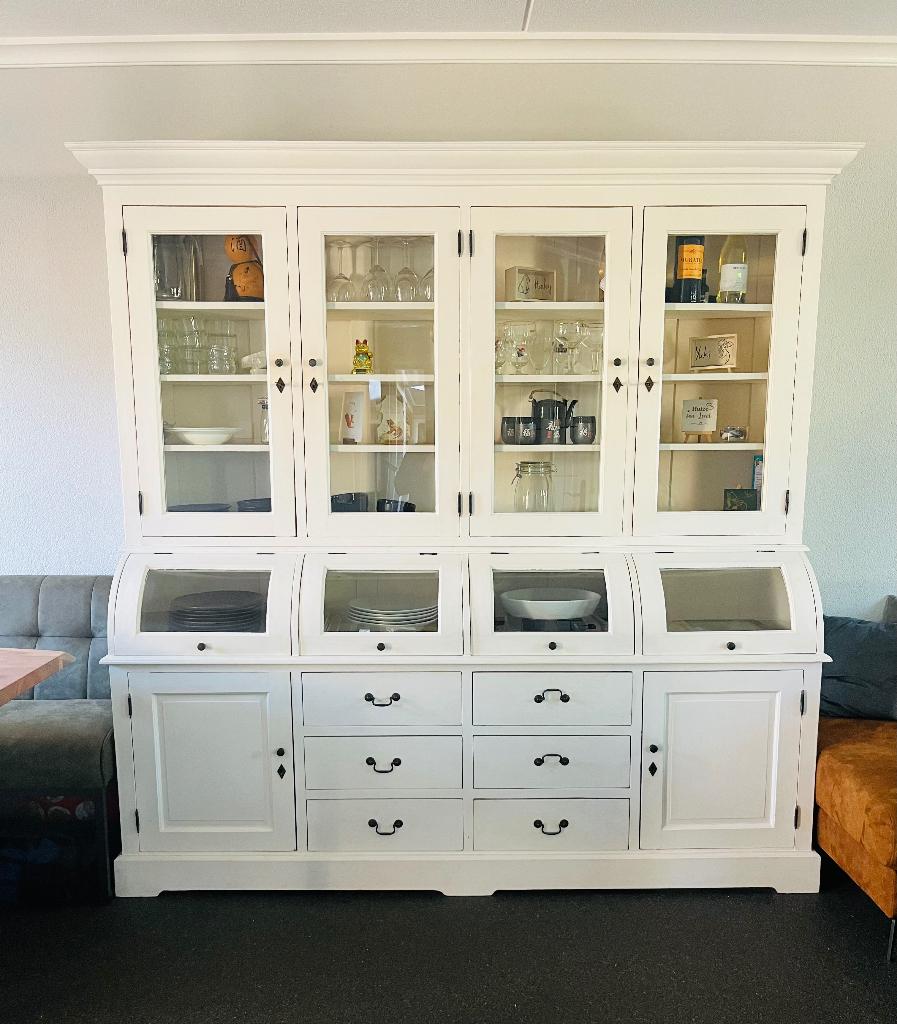 Prachtige Massief Houten Landelijke Buffetkast – Ruemont, Huis en Inrichting, Kasten | Buffetkasten, Ophalen, 200 cm of meer, 200 cm of meer