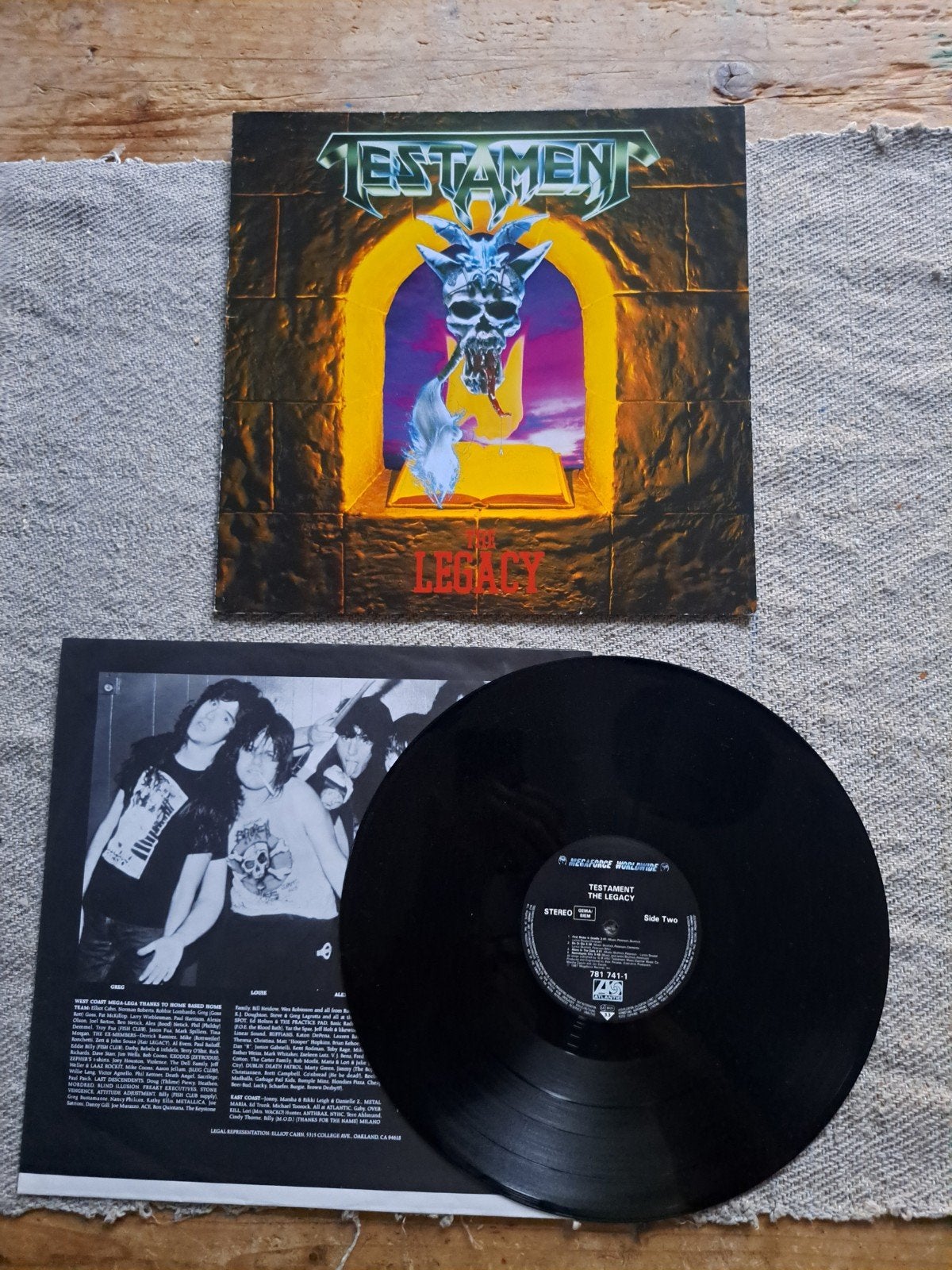 Testament the legacy, Ophalen of Verzenden, Zo goed als nieuw