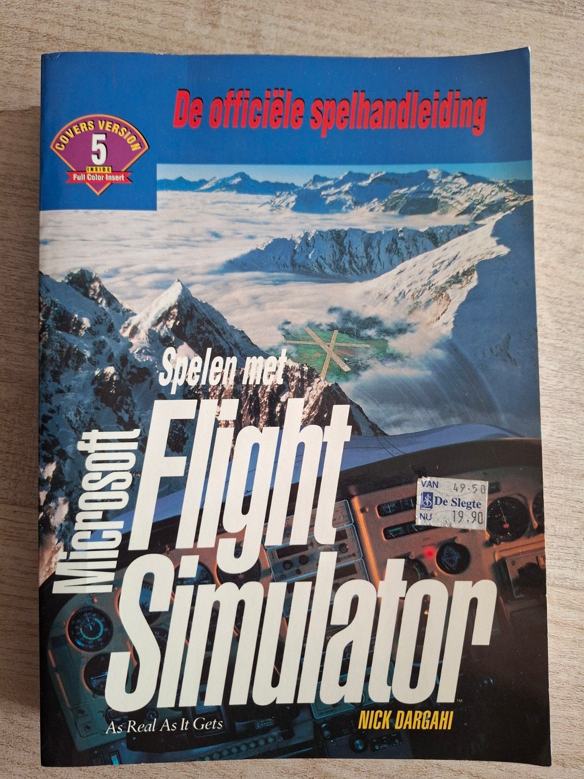Microsoft Flight Simulator 5: De officiële spelhandleiding, Ophalen of Verzenden, Zo goed als nieuw, Software, Nick Dargahi