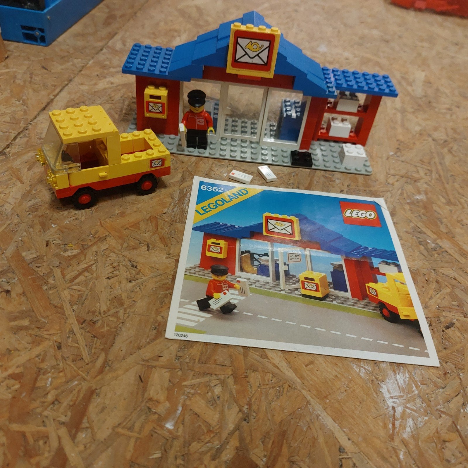 LEGO Legoland 6362 Postkantoor met Postwagen, Ophalen of Verzenden, Gebruikt