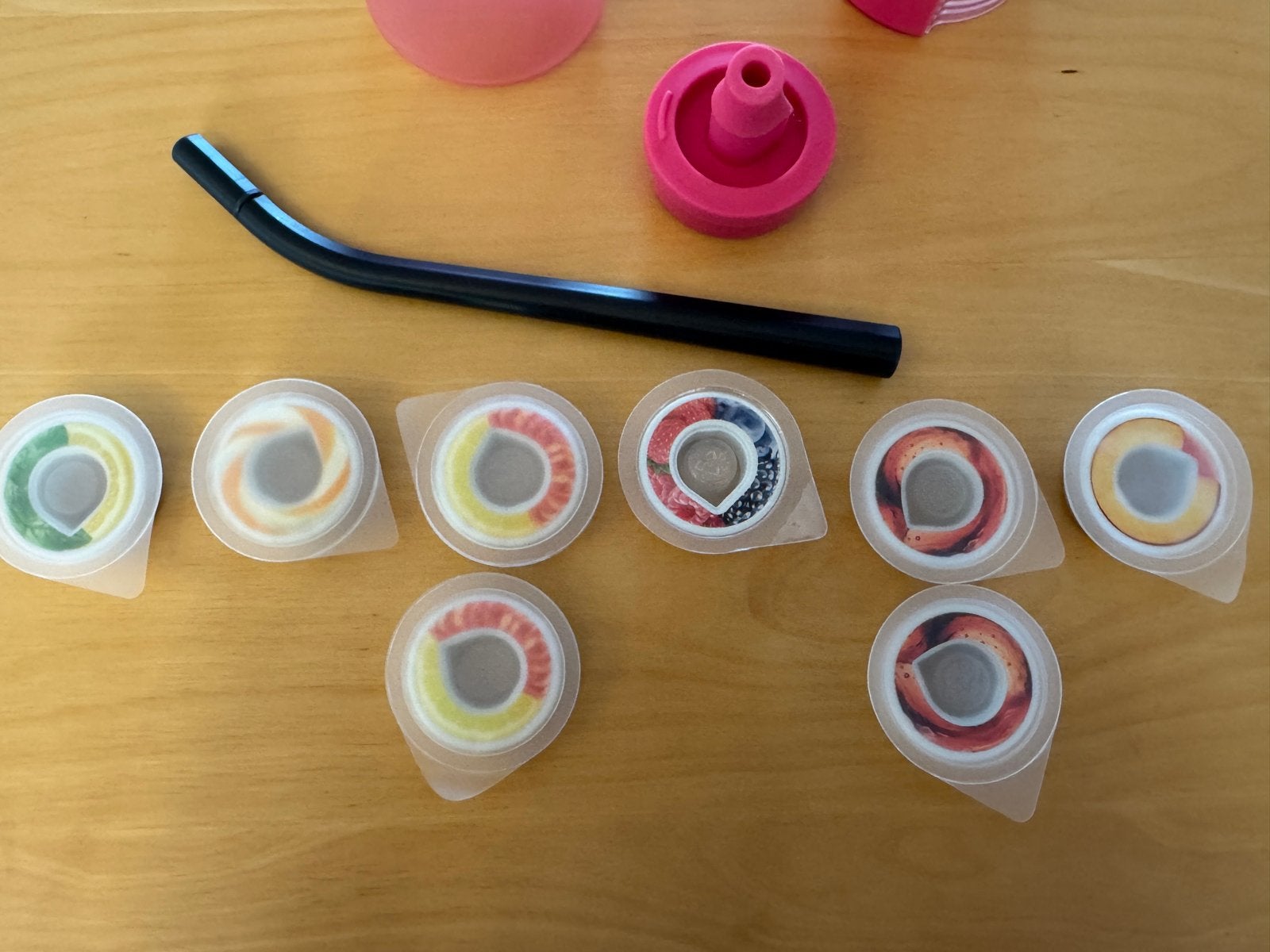 Roze Air Up fles met pods, Ophalen of Verzenden, Gebruikt