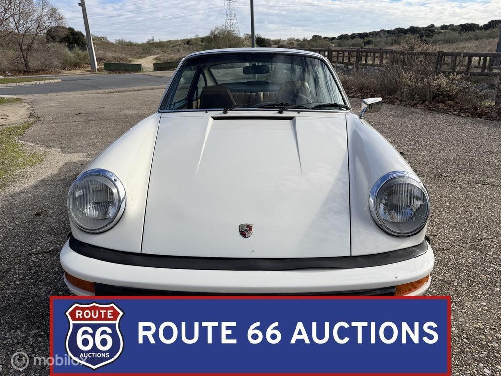 Porsche 911 | 1974 | Route 66 Auctions, Auto's, Overige carrosserieën, Zwart, Bedrijf, Porsche