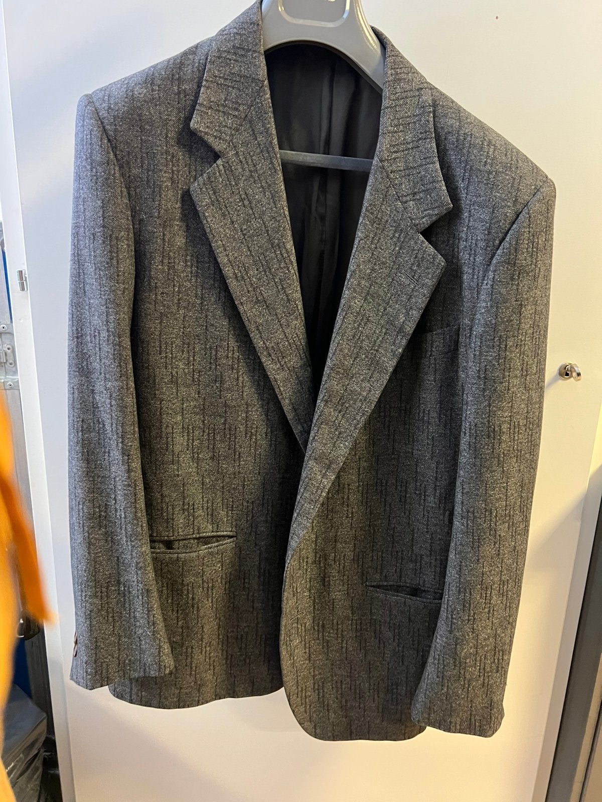 Rare vintage Gianni Versace blazer maat 48, Ophalen of Verzenden, Zo goed als nieuw, Grijs