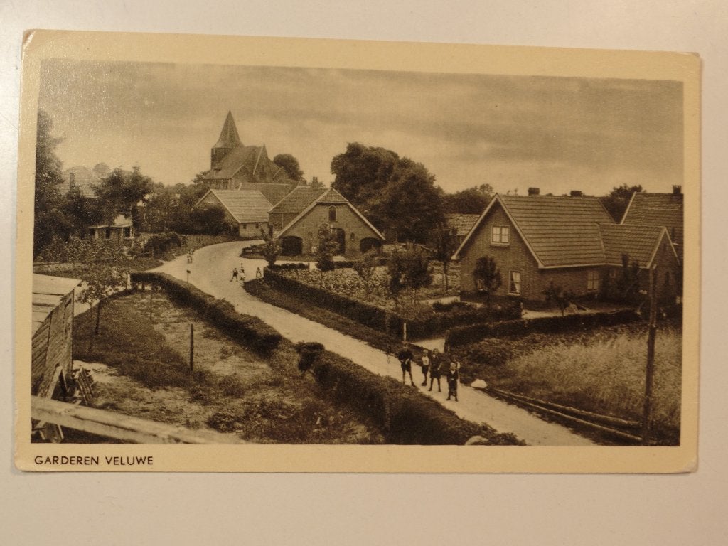 Garderen Veluwe, Ophalen of Verzenden, 1940 tot 1960, Gelopen, Gelderland