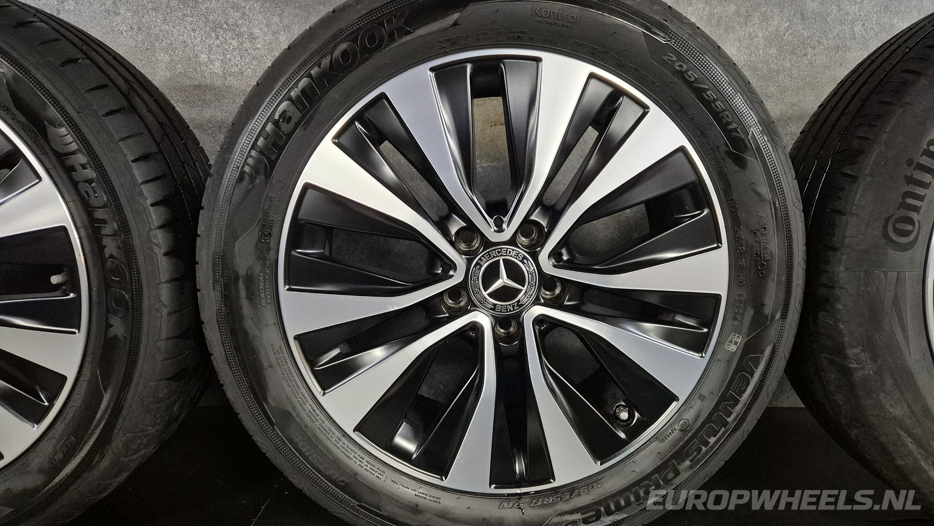 17 inch Mercedes velgen A A B CLA W247 W177 X118 zomerbanden, Gebruikt, -, -, Banden en Velgen