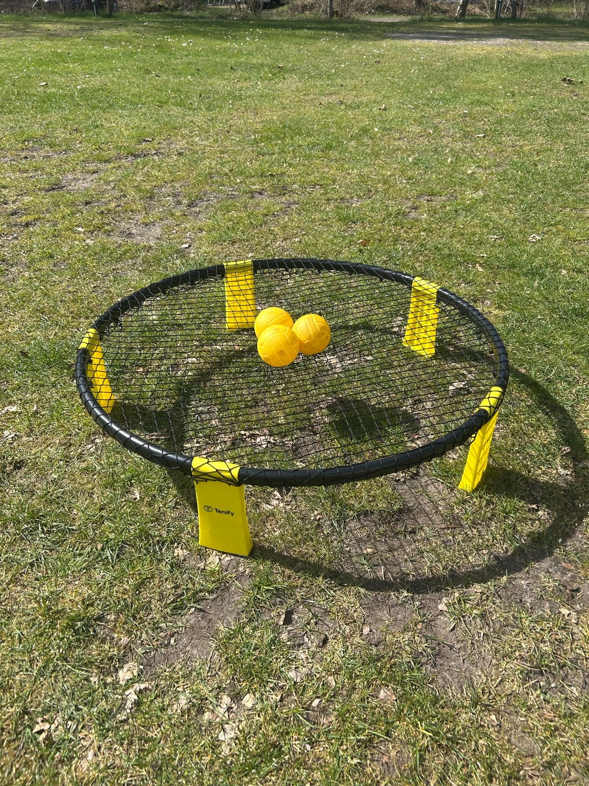 Spikeball set - Tenify - Zo goed als nieuw, Sport en Fitness, Overige Sport en Fitness, Ophalen, Zo goed als nieuw
