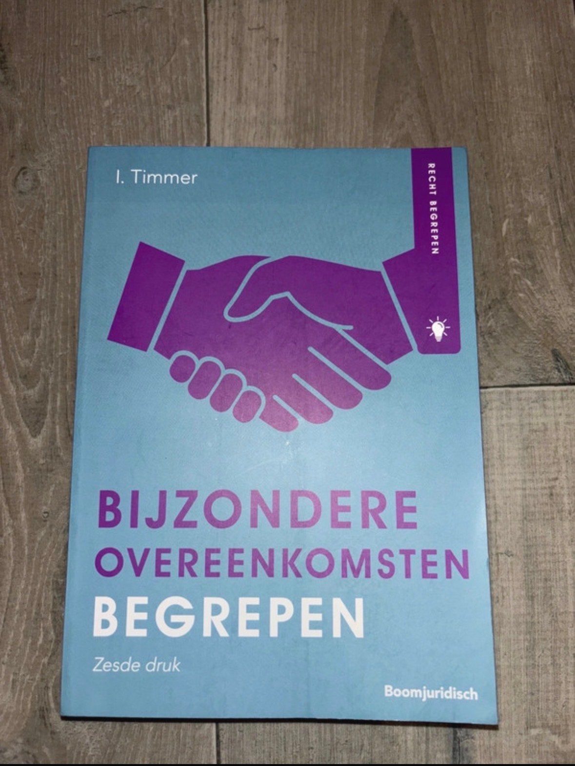Bijzondere Overeenkomsten Begrepen - I. Timmer, Boeken, Ophalen of Verzenden, Gamma, Zo goed als nieuw, HBO