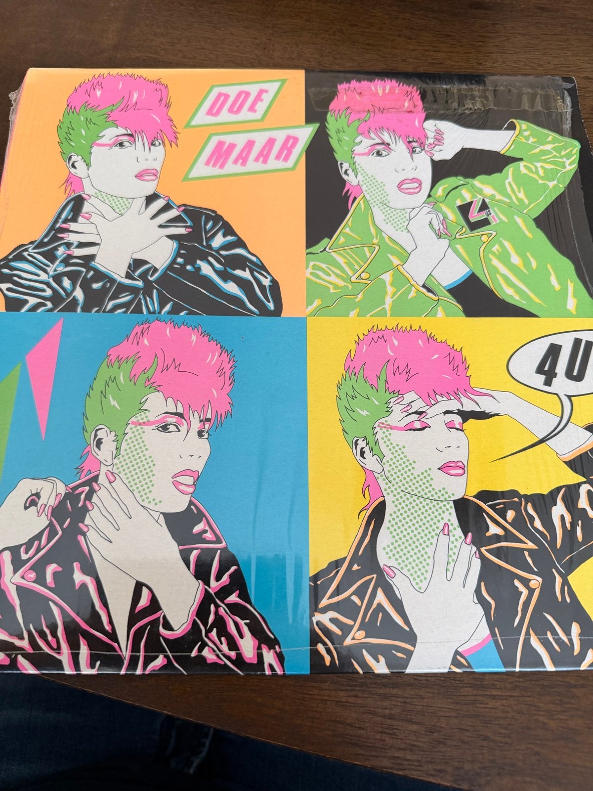 Doe Maar - 4US (LP, 1983), LP, Gebruikt, Pop, Originele persing