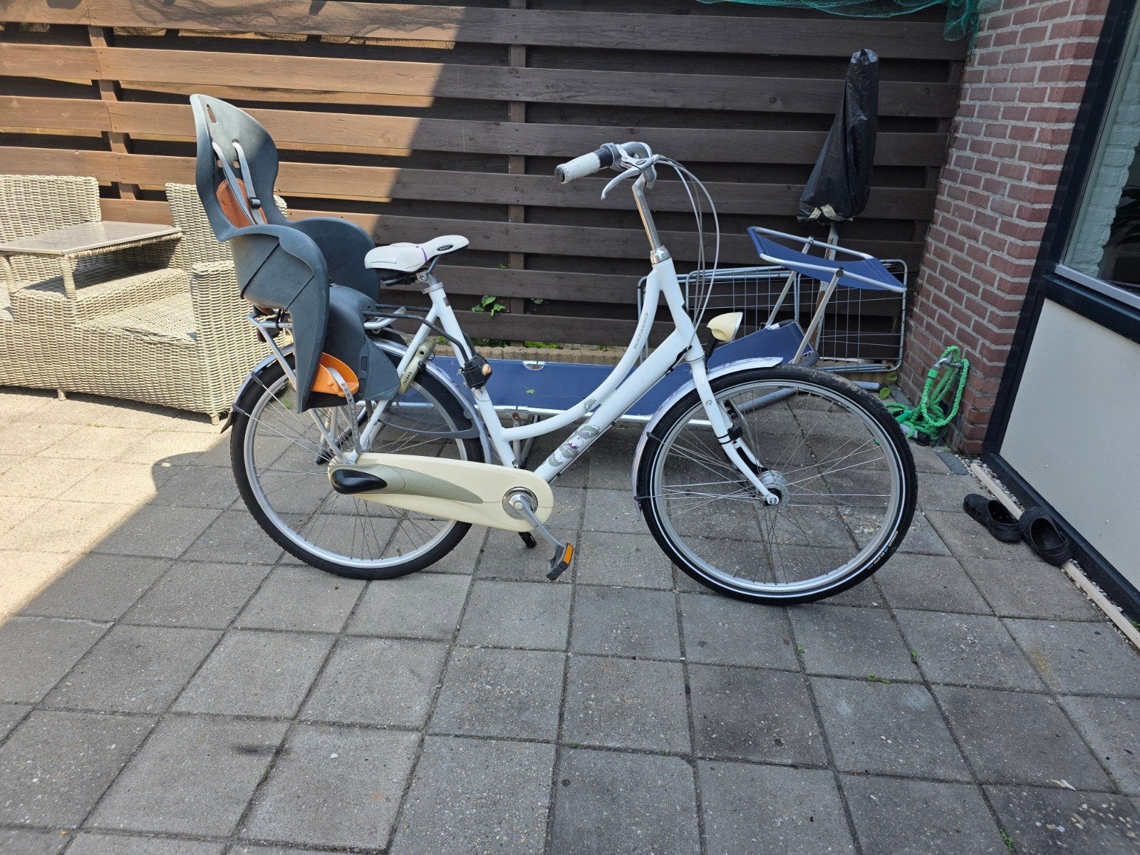 Batavus moedersfiets in goede staat 3 versnellingen, Ophalen, Gebruikt, Versnellingen, Batavus