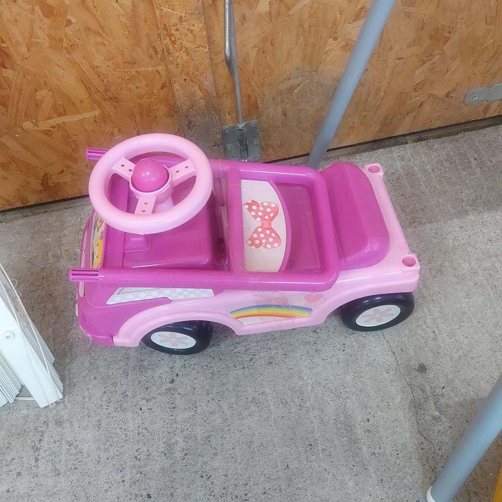 Roze loopauto voor kinderen, Ophalen, Gebruikt, Loopvoertuig