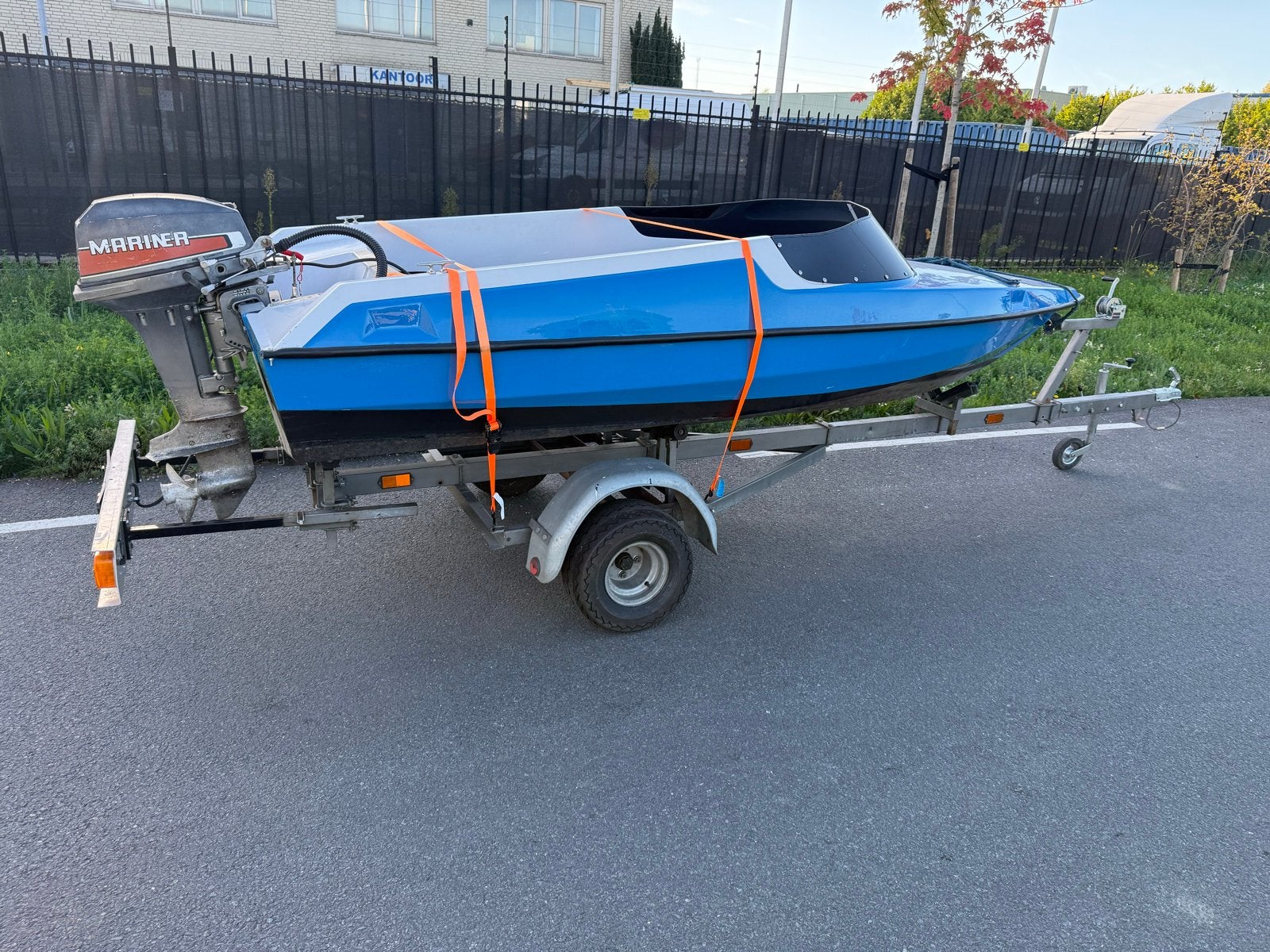 Speedboot - buitenboordmotor Incl. trailer, Ophalen, Overige merken, Gebruikt, Minder dan 70 pk