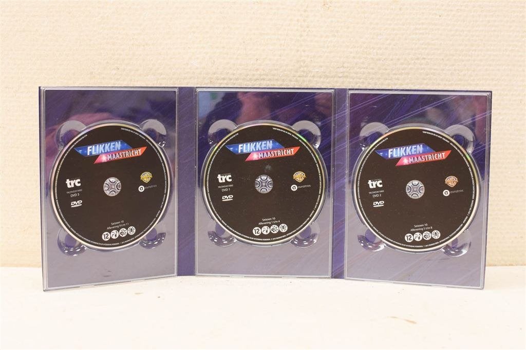 3 dvd box Flikken Maastricht seizoen 10 48395, Ophalen of Verzenden, Gebruikt