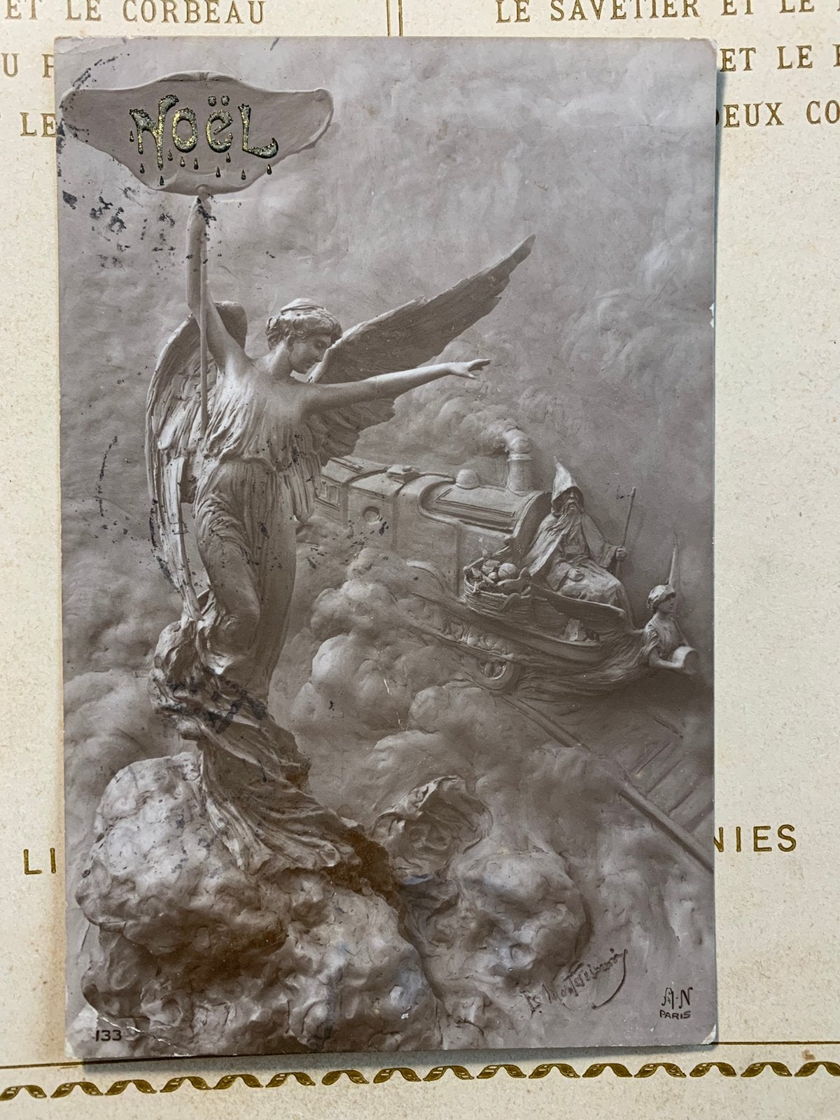 21-12-1910 Kerst - kaartje naar Turkije (MC), Ophalen of Verzenden, Voor 1920, Gelopen, Feest(dag)