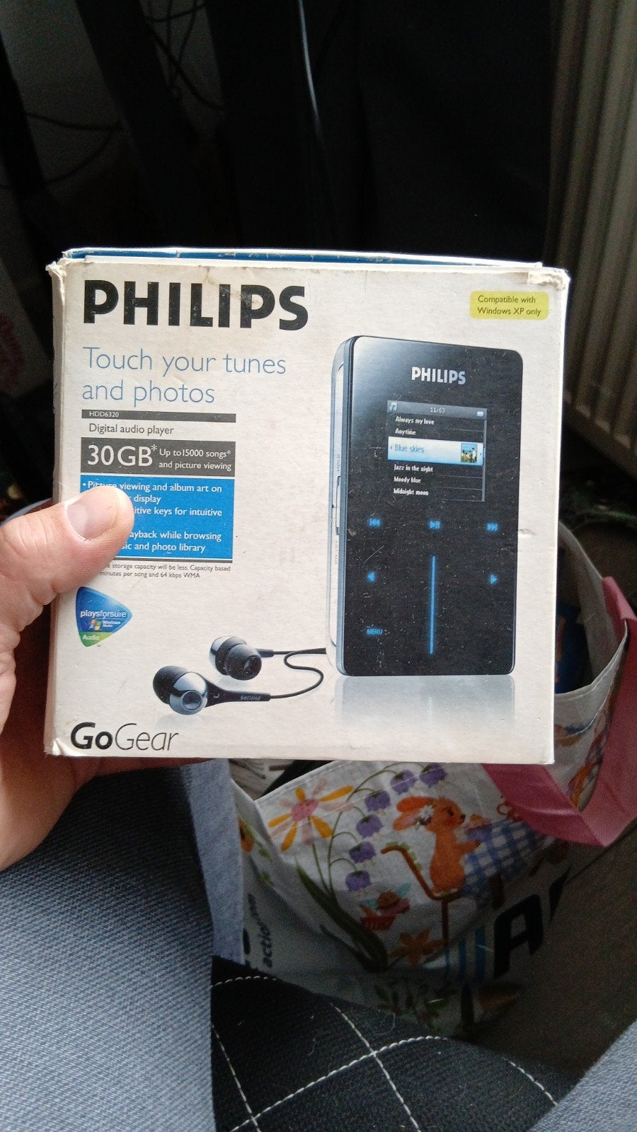 Philips GoGear HDD6320 30GB Digitale audiospeler, Ophalen of Verzenden, Gebruikt, Overige types, 20 tot 40 GB