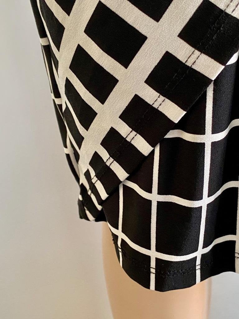 J359 Promiss maat M=38/40 rok rokje zwart/wit, Kleding | Dames, Maat 38/40 (M), Promiss, Zwart, Ophalen of Verzenden