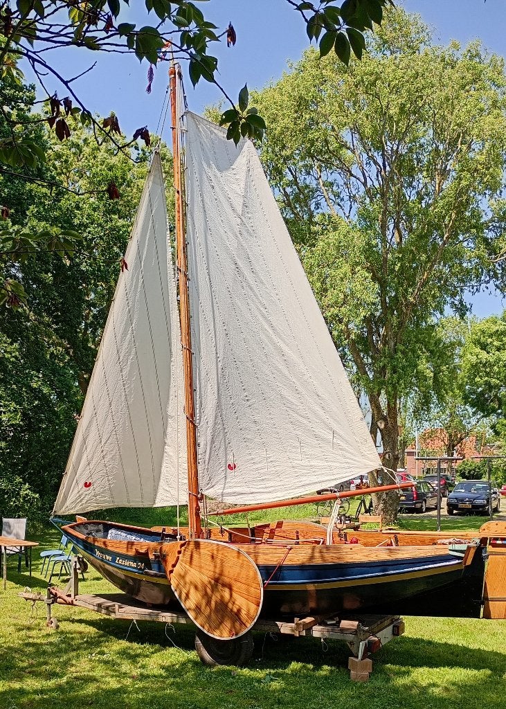 Zeilboot Grouwster Schouw, Watersport en Boten, Ophalen, Gebruikt, Overige typen, 5 m