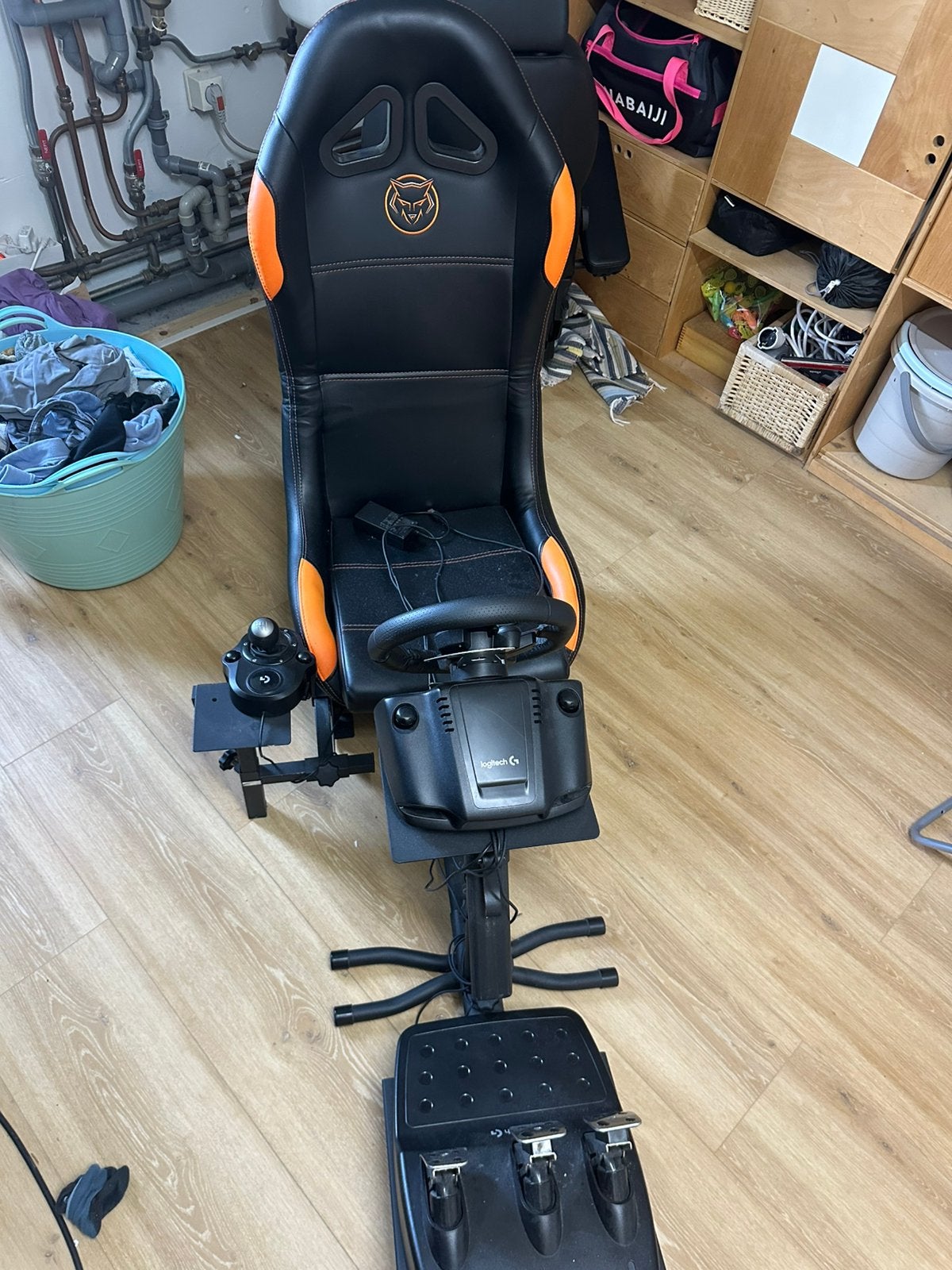 Playseat logitech g29 ps4/ps5, Ophalen, Zo goed als nieuw, Playseat of Racestoel